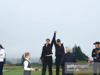 Justine Dreher et Manon Mollé, vice championne, european golf team championship