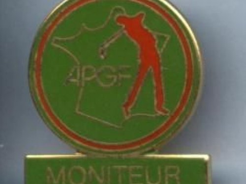 Pin’s APGF Moniteur